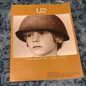 The Best of 1980-1990 Guitar Tab Book - Orange Cover